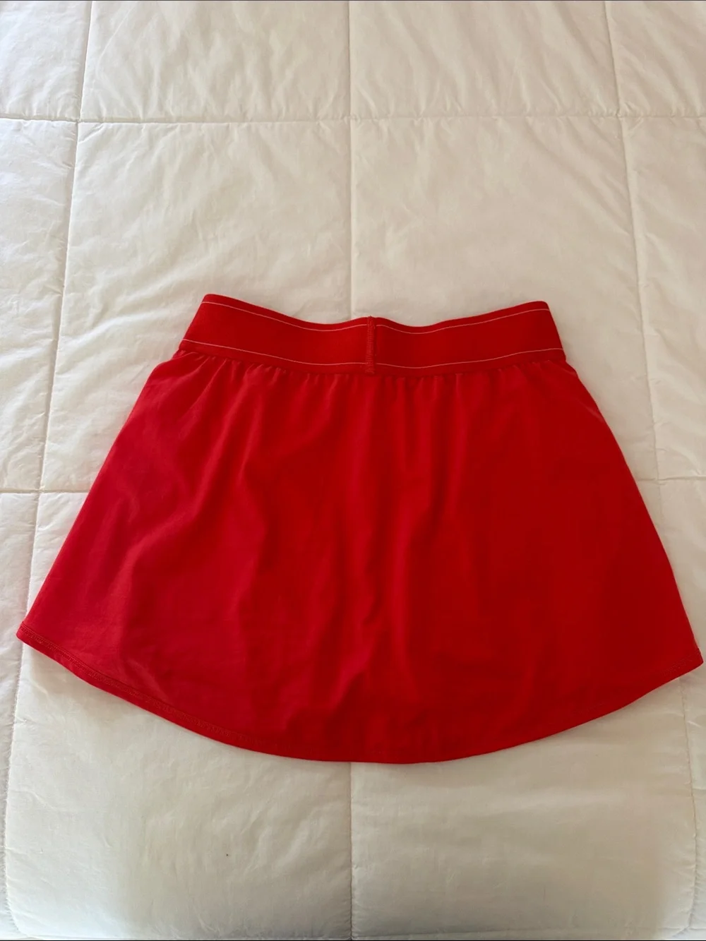 Alo Yoga Match Point Tennis Skirt Red Hot Summer XS - Picture 7 of 9